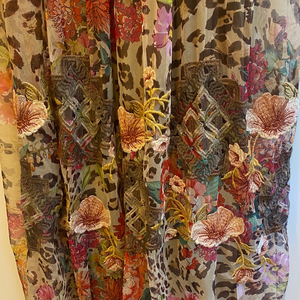 Johnny Was Multicolor Floral Dress - Picture 5 of 11